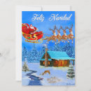 Search for santa sleigh reindeer cards Ho ho ho