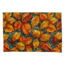 Search for autumn patterns pillowcases Fall
