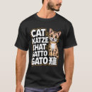 Search for different languages tshirts Kitten