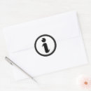 Search for informative stickers Symbol