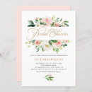 Search for peony bridal shower invitations Blush pink