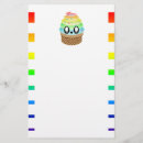 Search for rainbow stationery paper Kawaii