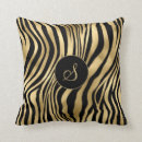 Search for gold zebra print cushions Trendy
