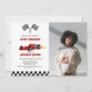 Search for racing baby shower invitations For her