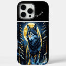 Search for howling wolf iphone cases Moon
