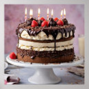 Search for birthday cake posters Cream