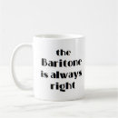 Search for baritone mugs Tenor