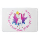 Search for unicorn bath mats Girl
