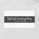 Search for groups business cards Therapy