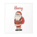 Search for santa claus notepads Funny