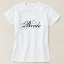 Search for initial womens tshirts Bride