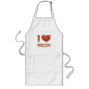 Search for i love bacon aprons Funny