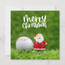 Search for santa baseball christmas cards Claus