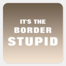 Search for illegal stickers Border