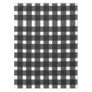 Search for black and white tablecloths Buffalo check