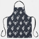 Search for skull pattern aprons Floral