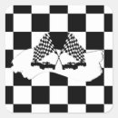 Search for chequered flag stickers Race cars