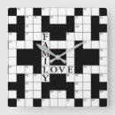 Search for puzzle clocks White