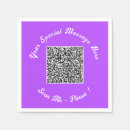 Search for qr code napkins Branded