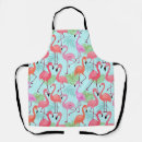 Search for pink flamingo aprons Retro