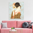 Search for geisha canvas prints Vintage
