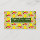 Search for fruit and vegetables business cards Farmers market