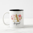 Search for pink floral mugs Feminine