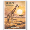 Search for vintage giraffe stickers Nature