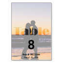 Search for sunset wedding table cards Coastal