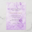 Search for purple and rose gold wedding invitations For her