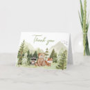 Search for pine tree thank you cards Woodland