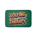 Search for golf bath mats Funny
