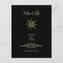 Search for minimalist postcards Gold