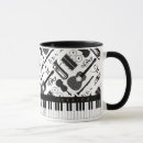 Search for musical instruments mugs Keyboard