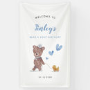 Search for teddy bear birthday banners Animal