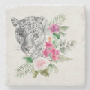 Search for big cats barware Watercolor