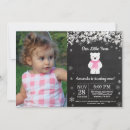 Search for bear birthday invitations Winter onederland