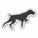 Search for pointer dog stickers Drahthaar