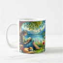 Search for cat reading mugs Watercolor
