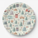 Search for campers paper plates Forest