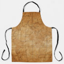 Search for old world map aprons Treasure