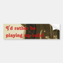 Search for cello bumper stickers Orchestra