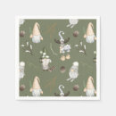 Search for green christmas party napkins Nordic