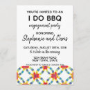 Search for barbeque engagement party invitations country