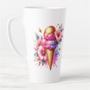 Search for purple and cream mugs Flowers