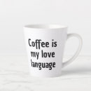 Search for language mugs Typography