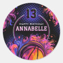 Search for basketball birthday stickers Sports