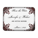 Search for goth save the dates Black and red