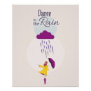 Search for dance in the rain posters Yellow