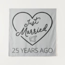 Search for anniversary backdrops Just married